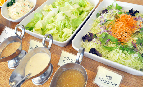 写真:朝食バイキング